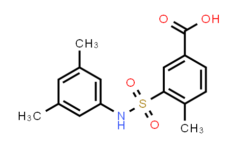 3-{[(3,5-Dimethylphenyl)amino]sulfonyl}-4-methylbenzoic acid