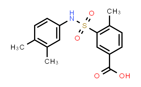 3-{[(3,4-Dimethylphenyl)amino]sulfonyl}-4-methylbenzoic acid