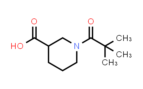 1-(2,2-Dimethylpropanoyl)piperidine-3-carboxylic acid