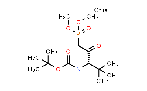 Dimethyl((3S)-4,4-dimethyl-3-(Boc-amino)-2-oxopentyl)phosphonate