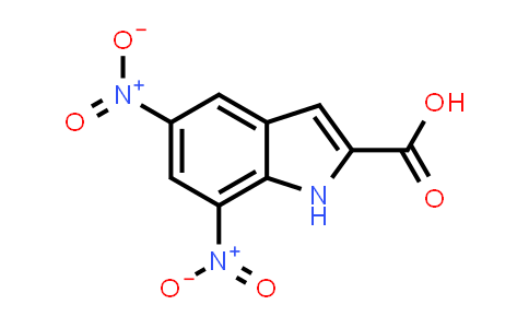 5,7-Dinitroindole-2-carboxylic acid