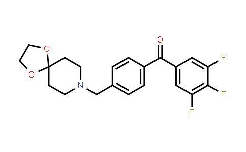 [4-(1,4-Dioxa-8-azaspiro[4.5]dec-8-ylmethyl)phenyl](3,4,5-trifluorophenyl)methanone