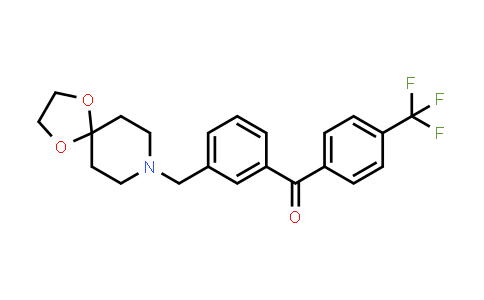 [3-(1,4-Dioxa-8-azaspiro[4.5]dec-8-ylmethyl)phenyl][4-(trifluoromethyl)phenyl]methanone
