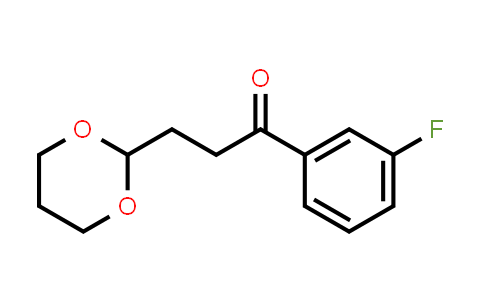 3-(1,3-Dioxan-2-yl)-1-(3-fluorophenyl)-1-propanone