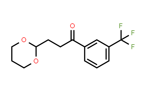 3-(1,3-Dioxan-2-yl)-1-[3-(trifluoromethyl)phenyl]-1-propanone