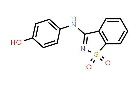 4-[(1,1-Dioxido-1,2-benzisothiazol-3-yl)amino]phenol