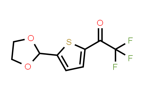 1-[5-(1,3-Dioxolan-2-yl)-2-thienyl]-2,2,2-trifluoroethanone