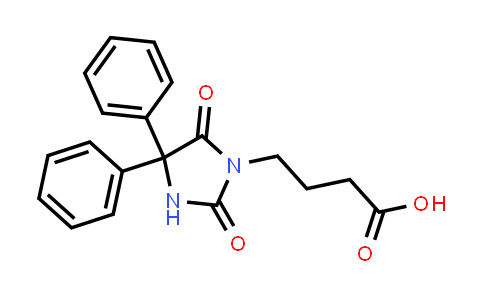 5,5-Diphenylhydantoin-3-butyric acid