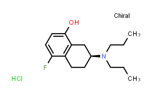 (7S)-7-(Dipropylamino)-4-Fluoro-5,6,7,8-Tetrahydro-1-Naphthalenol Hydrochloride (1:1)