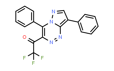 1-[4,8-Di(Phenyl)Pyrazolo[5,1-c][1,2,4]Triazin-3-Yl]-2,2,2-Trifluoroethanone