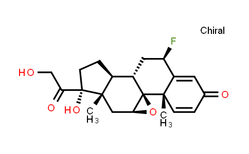 (1S,2S,8R,10S,11S,14R,15S,17S)-8-Fluoro-14-hydroxy-14-(2-hydroxyacetyl)-2,15-dimethyl-18-oxapentacyclo[8.8.0.01,17.02,7.011,15]octadeca-3,6-dien-5-one