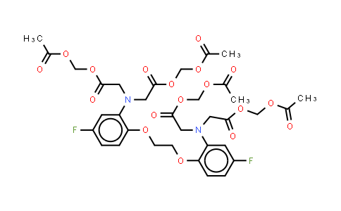 N,N'-[1,2-Ethanediylbis[Oxy(5-Fluoro-2,1-Phenylene)]]Bis[N-[2-[(Acetyloxy)Methoxy]-2-Oxoethyl]-Glycine Bis[(Acetyloxy)Methyl] Ester
