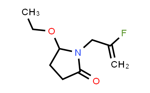 5-Ethoxy-1-(2-fluoro-2-propen-1-yl)-2-pyrrolidinone