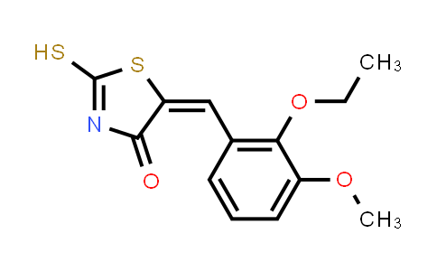 (5E)-5-(2-Ethoxy-3-methoxybenzylidene)-2-mercapto-1,3-thiazol-4(5H)-one