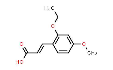 2-Ethoxy-4-methoxycinnamic acid