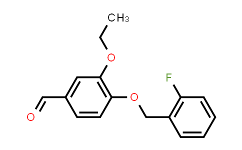 3-Ethoxy-4-[(2-Fluorobenzyl)Oxy]Benzaldehyde