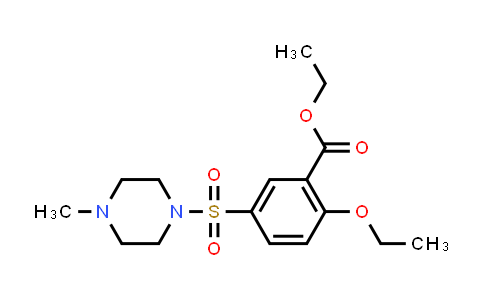 2-Ethoxy-5-[(4-methyl-1-piperazinyl)sulfonyl]benzoicacid ethyl ester