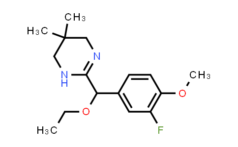 2-[Ethoxy-(3-Fluoro-4-Methoxyphenyl)Methyl]-5,5-Dimethyl-4,6-Dihydro-1H-Pyrimidine