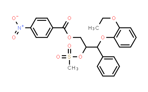 (2RS,3RS)-3-(2-Ethoxyphenoxy)-2-methanesulfonyloxy-1-(4-nitrobenzoyloxy)-3-phenylpropane