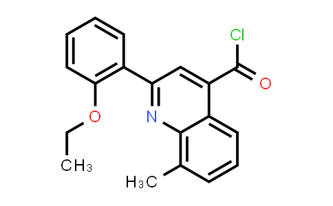 2-(2-Ethoxyphenyl)-8-methylquinoline-4-carbonyl chloride