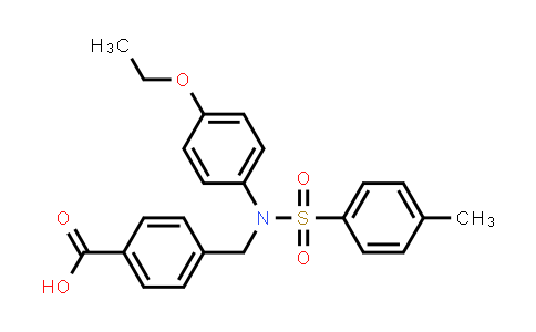 4-({(4-Ethoxyphenyl)[(4-methylphenyl)sulfonyl]amino}methyl)benzoic acid