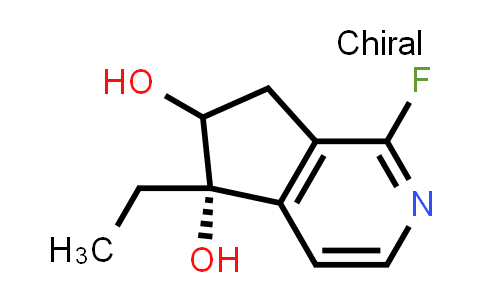 (5S)-5-Ethyl-1-Fluoro-6,7-Dihydro-5H-Cyclopenta[c]Pyridine-5,6-Diol