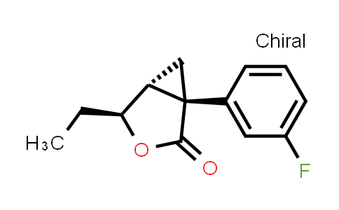 (1S,4S,5R)-4-Ethyl-1-(3-Fluorophenyl)-3-Oxabicyclo[3.1.0]Hexan-2-One