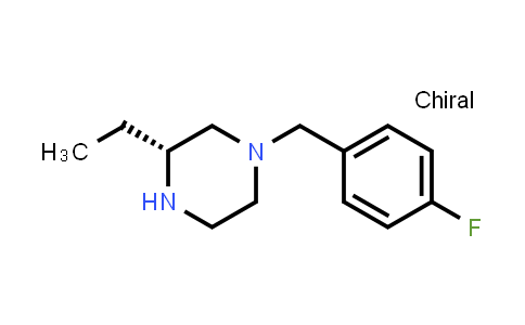(3R)-3-Ethyl-1-(4-fluorobenzyl)piperazine