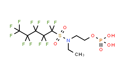 N-Ethyl-1,1,2,2,3,3,4,4,5,5,5-Undecafluoro-N-[2-(Phosphonooxy)Ethyl]Pentane-1-Sulphonamide