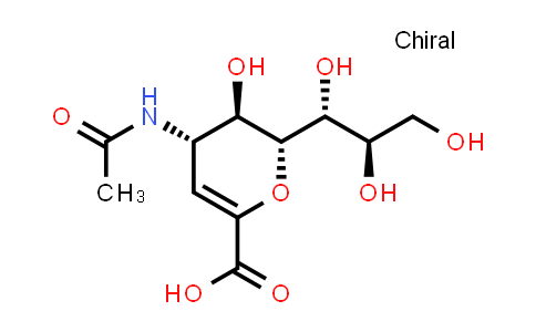 4-Acetamido-2,6-anhydro-3,4-dideoxy-D-glycero-D-galactonon-2-enonic acid