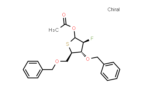 1-O-Acetyl-3,5-di-O-benzyl-2-deoxy-2-fluoro-4-thio-D-arabinofuranose