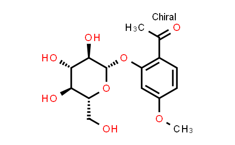 2-Acetyl-5-methoxyphenyl β-D-Glucopyranoside