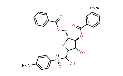 2,5-Anhydro-4,6-di-O-benzoyl-1-(p-toluenesulfonyl)-D-glucitol