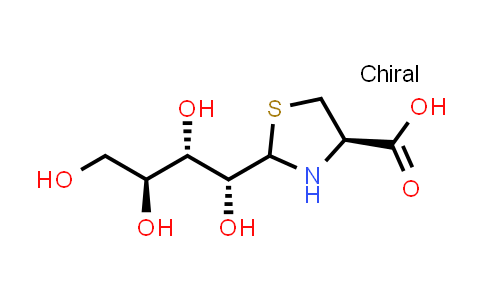 2-(L-Arabino-tetrahydroxybutyl)-4(R)-1,3-thiazolidine-4-carboxylic acid