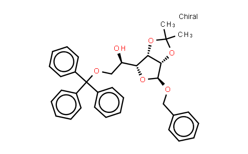 Benzyl 2,3-O-isopropylidene-6-O-trityl-a-D-mannofuranose