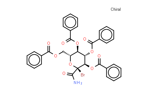 C-(1-Bromo-1-deoxy-2,3,4,6-tetra-O-benzoyl-b-D-glucopyranosyl)formamide