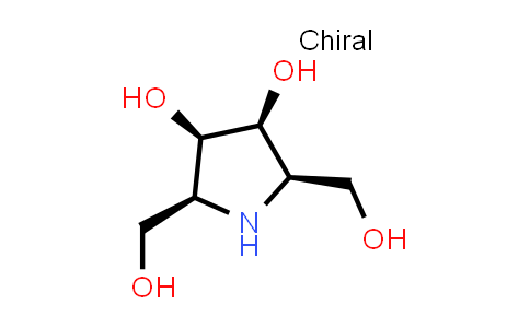 (2R,3S,4R,5S)-3,4-Dihydroxy-2,5-pyrrolidinedimethanol