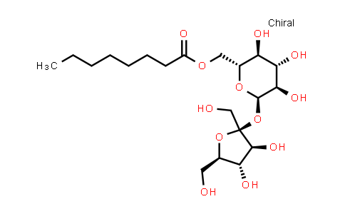 b-D-Fructofuranosyl a-D-glucopyranoside 6-octanoate