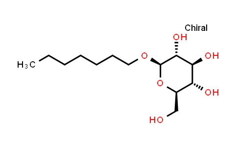 庚基-β-D-吡喃葡萄糖苷