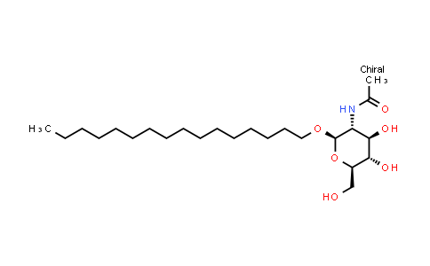 Hexadecyl 2-acetamido-2-deoxy-b-D-glucopyranoside