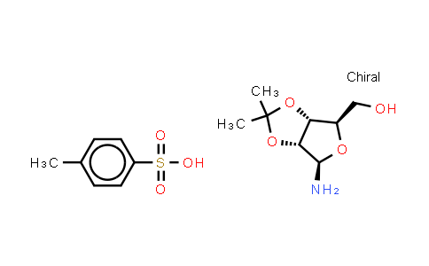 2,3-O-Isopropylidene-b-D-ribofuranosylamine p-toluenesulphonate salt