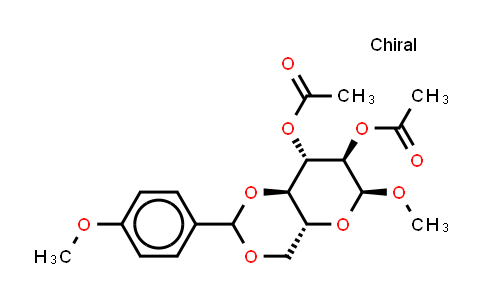 Methyl 2,3-di-O-acetyl-4,6-O-(4-methoxybenzylidene)-a-D-glucopyranoside