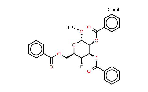 Methyl 2,3,6-tri-O-benzoyl-4-deoxy-4-fluoro-a-D-glucopyranoside