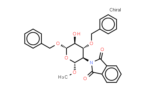 Methyl 3,6-di-O-benzyl-2-deoxy-2-phthalimido-b-D-glucopyranoside