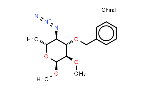 Methyl 4-azido-3-O-benzyl-4,6-dideoxy-2-O-methyl-a-D-glucopyranoside