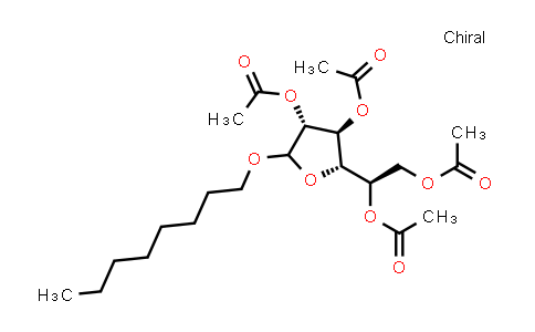 Octyl D-galactofuranoside tetraacetate