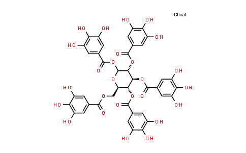 1,2,3,4,6-Penta-O-galloyl-D-glucopyranose
