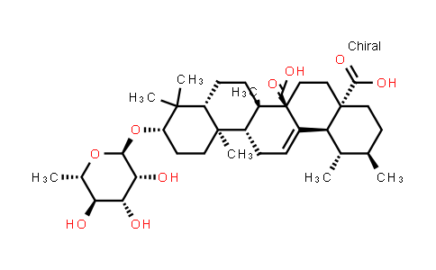 Quinovic acid 3-O-a-L-rhamnopyranoside