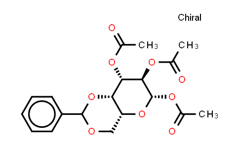 1,2,3-Tri-O-acetyl-4,6-O-benzylidene-b-D-galactopyranose