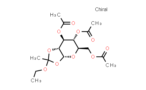 3,4,6-Tri-O-acetyl-a-D-glucopyranose 1,2-(ethyl orthoacetate)